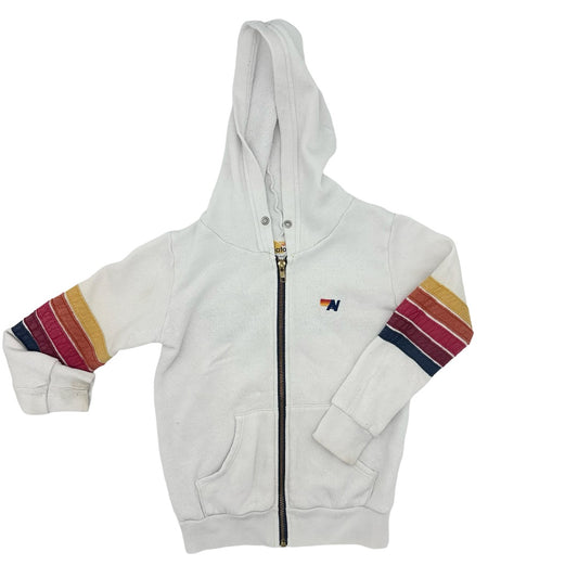 Aviator Nation hoodie slight staining on arms, 6 years