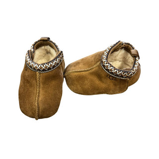 Ugg Baby Beige Tasman Shoes, 2-3 infant