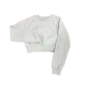 Tna Light Blue Perfect Cozy Fleece Cropped Crewneck, small
