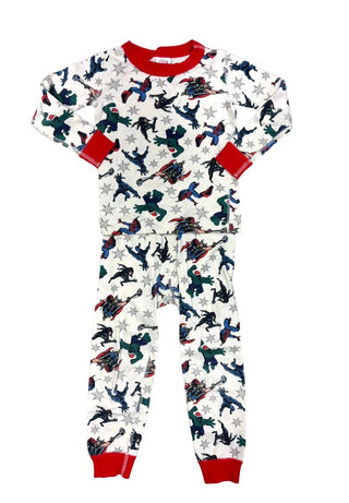 Marvel  Marvel Christmas Print Pajama Set, 4 years