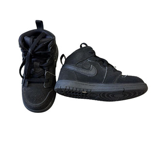 Nike Black Swoosh Shoes, 8 little kid