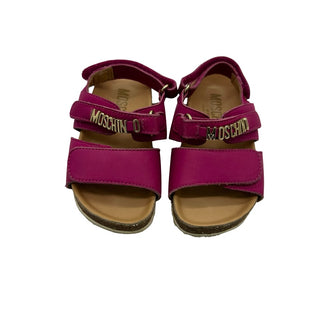 Moschino Pink Velcro sandals, Eu 24