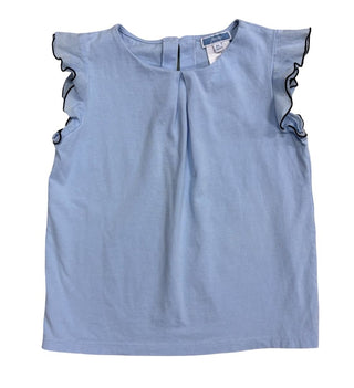 Jacadi Periwinkle Blue Flutter Sleeve Tee, 8 years