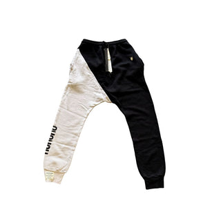 Nununu Black and White Sweatpants, 12-14 years