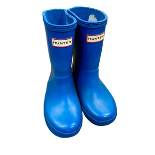 Hunter Blue rainboots, 8 little kid