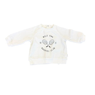 Miles Baby Terry sweater, 6 months