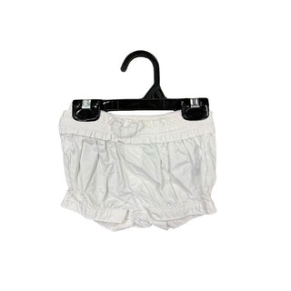 Baby Gap White Pleated Shorts, 3-6 months