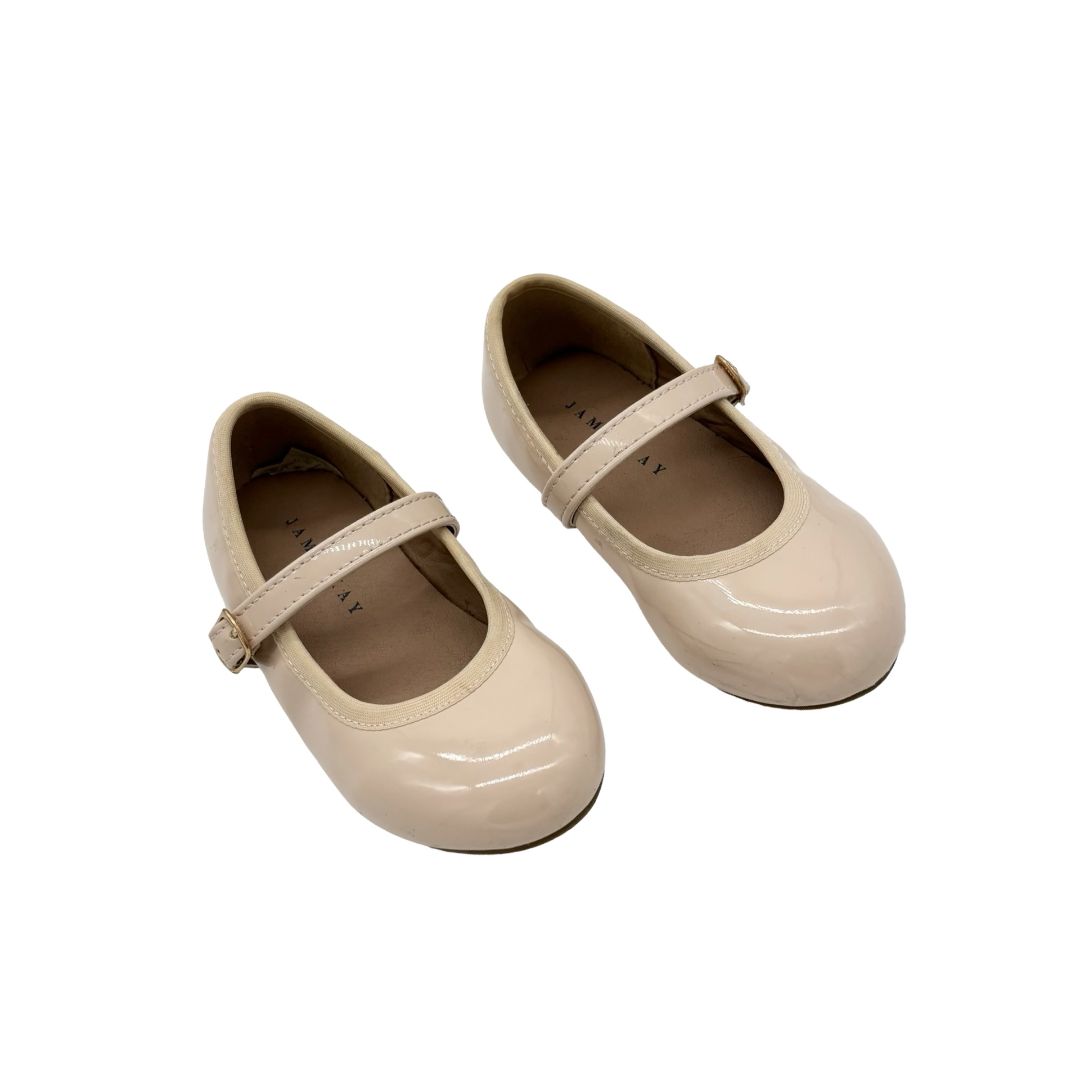 Jamie Kay pink patten mary janes, 7 little kid