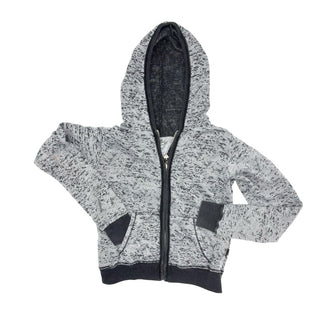 T2 Love Grey and Black Zip Up Sweatshirt, 10 years