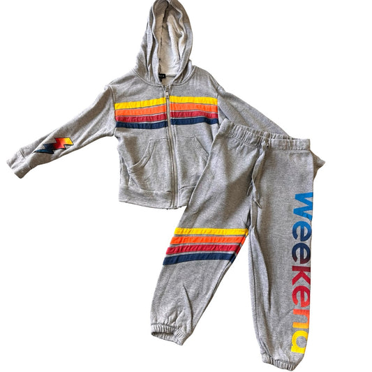 Flowers by Zoe Sweater and sweatpants set, 2 years