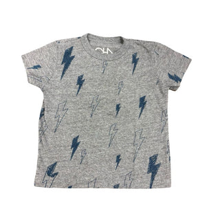 Chaser Grey T-Shirt with Blue Lightning Bolts, 6 years