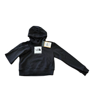 The North Face New w/tags girls black camo fleece hoodie, 7-8 years