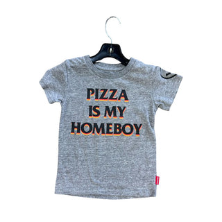 Prefresh Grey Pizza is My Homeboy T-Shirt, 4 years