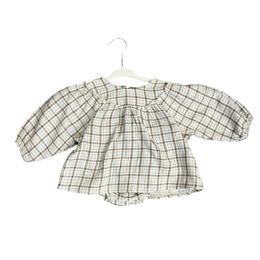 Quincy Mae Sample Top + Bloomer Set, 3-6 Months