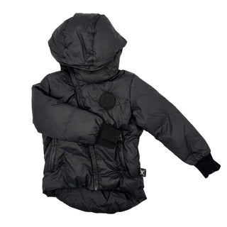 Nununu black winter jacket, 3-4 years