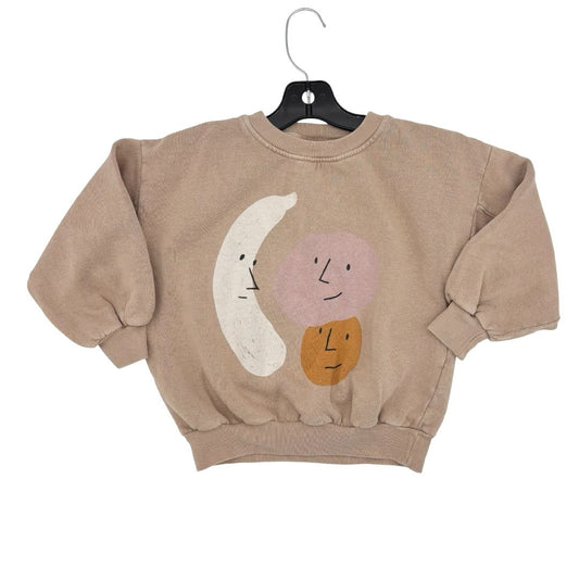 Bobo Choses tan fruit sweatshirt, 6-7 years