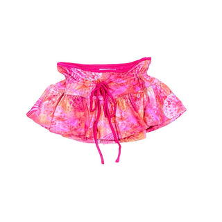 PepperMayo Pink/Orange Tie-Dye Skort, 0