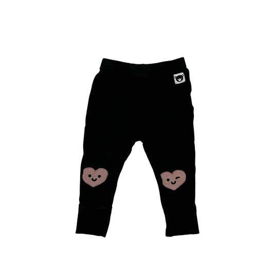 Hux Heart smiley face leggings, 12 months
