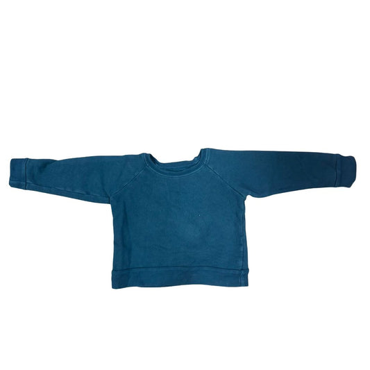 Mini Mioche Teal Crewneck, 1-2 years