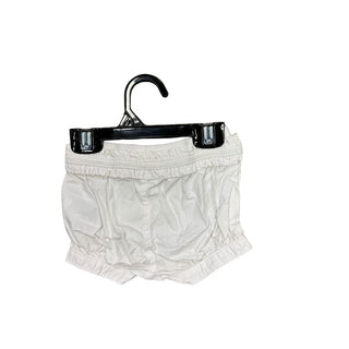 Baby Gap White Shorts with Ruffles and Pleats, 0-3 months