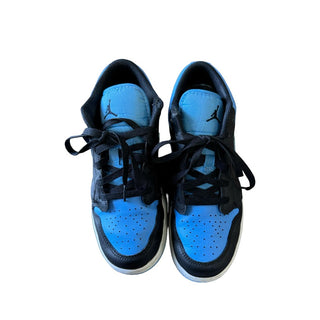 Nike Blue and Black Air Jordans, 6.5 big kid