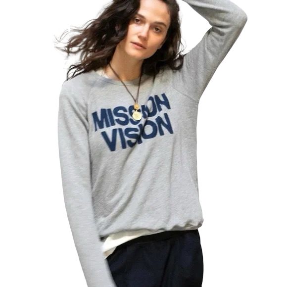 Free City crewneck, womens xs