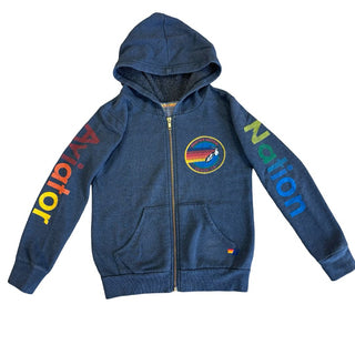 Aviator Nation zip up hoodie, 10 years
