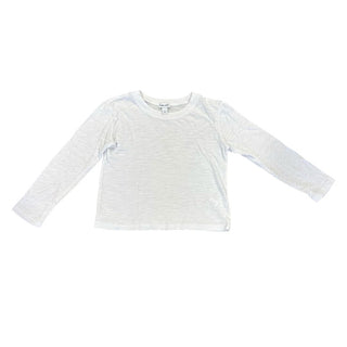 Splendid Cropped White Long Sleeve, small