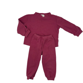 Mikki Rae Rasberry pink waffle set, 3 years
