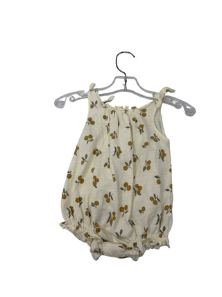 Rylee + Cru Lemon romper, 0-3 months