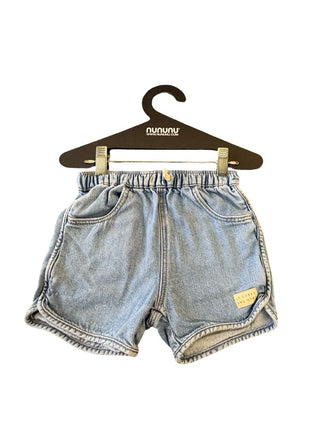 Zara Blue Denim Shorts with Drawstring, 5 years