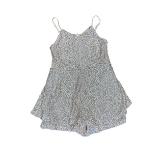 Zunie Light Pink Spaghetti Strap Dress with Silver Sequins, 7 years