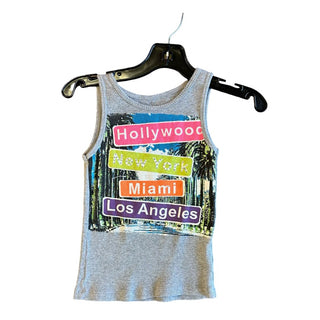 Flowers by Zoe ribbed tank top, 4 years