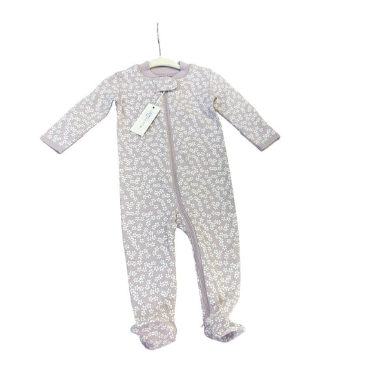 Quincy Mae zip long sleeve sleeper new with tags, 3-6 months