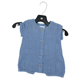 Zara blue playsuit, 3-6 months