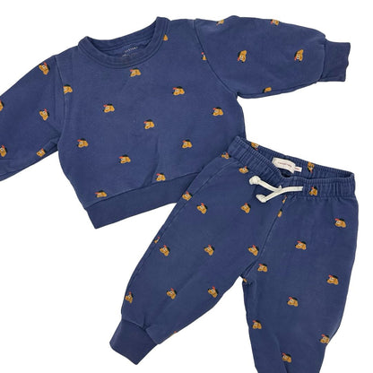 Tiny Cottons doggy jogger set, 2 years