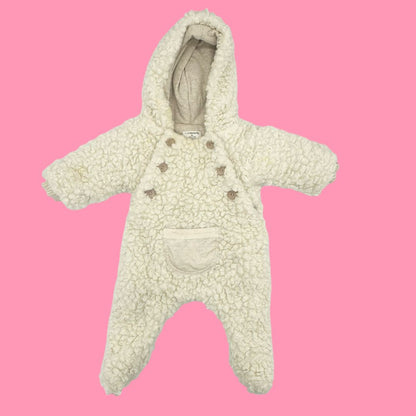 1 + in the Family Sherpa Snowsuit, 6m