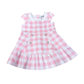 Janie and Jack plaid dress, 12-18 months