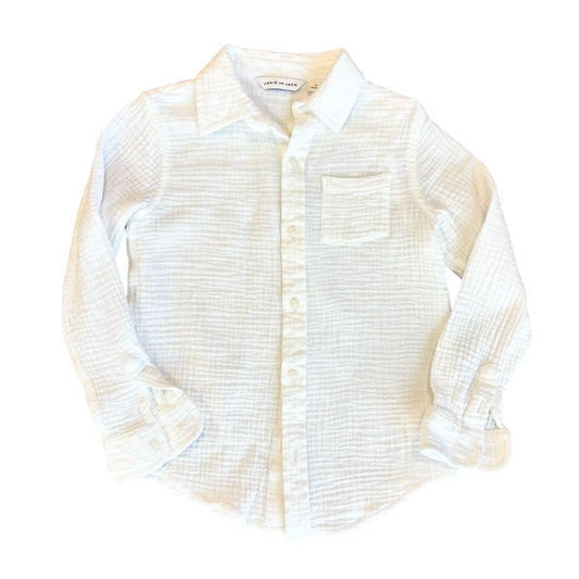 Janie and Jack gauze shirt, 5 years
