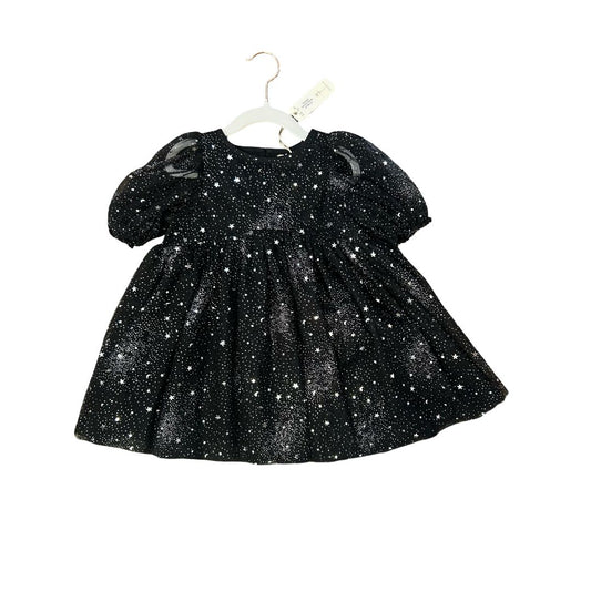 Noralee Sample  Black Dress with Silver Stars, 2/3