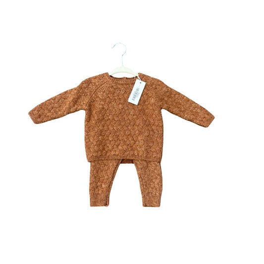 Quincy Mae Sample Knit sweater+Pant set, 3-6 Months