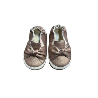 Robeez Rose gold slip on sneakers, 9-12 months