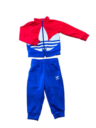 Adidas Blue and Red Track Set, 18 months