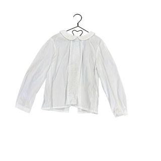 Mayoral White Blouse with Button Back, 6 years