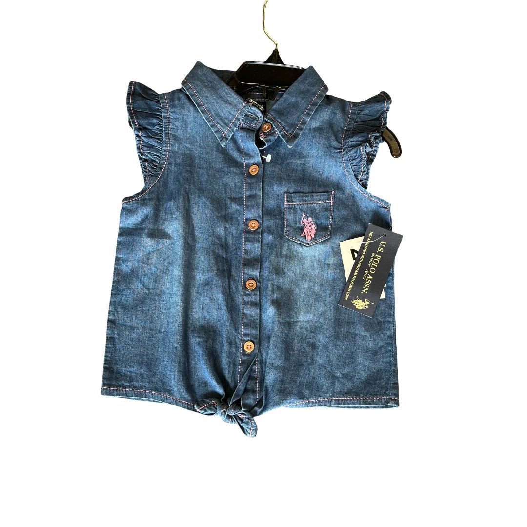 Ralph Lauren denim top, 4 years