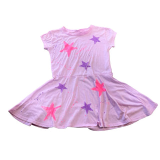 Firehouse Pink w/stars dress, Small