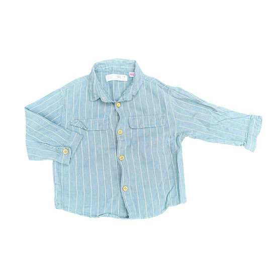 zara shirt, 9-12 months