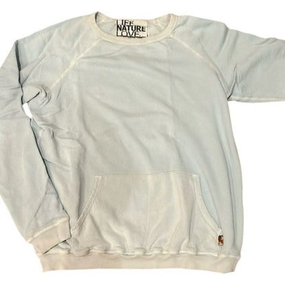 Free City mint/sage green sweater, womens xs