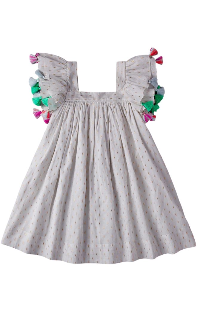 Nelly Stella  Chloe Dress in bit of blue swissdot, 8 years