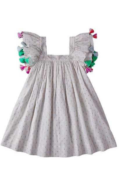 Nelly Stella  Chloe Dress in bit of blue swissdot, 8 years